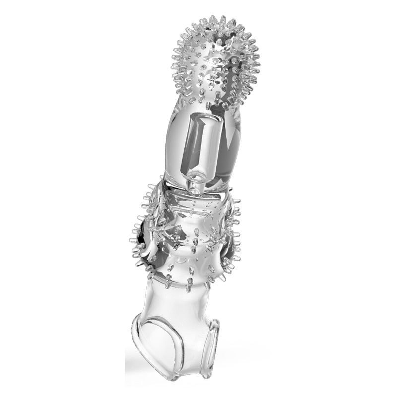 ExtendMyDick Gaine de pénis avec picots Penpik 20 x 5.5 cm Transparente